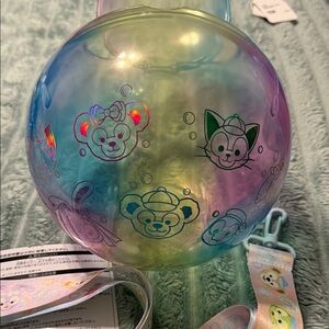 Iridescent Tokyo Disney Duffy and Friends Popcorn Bucket